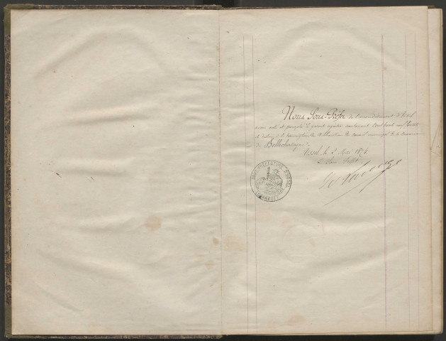 Délibérations du conseil municipal. 24 mai 1874-20 mars 1888