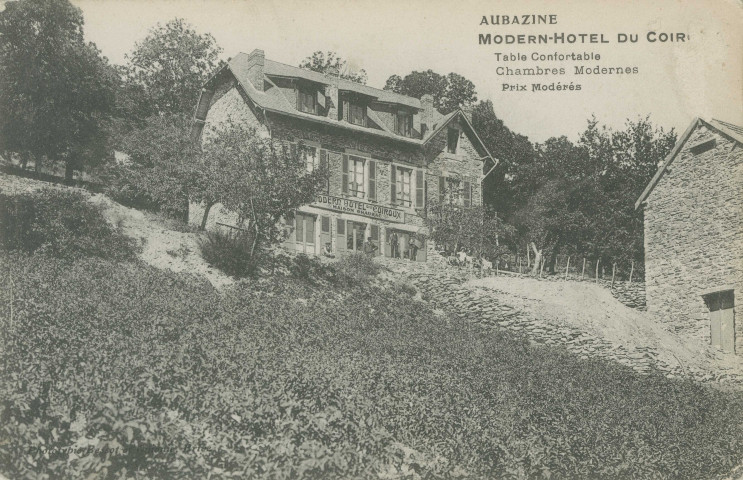 Aubazine : "Aubazine - Modern-Hotel du Coiroux - table confortable, chambres modernes, prix modérés".