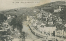 Tulle : "48. Tulle - Pont de la Bascule et les quais".