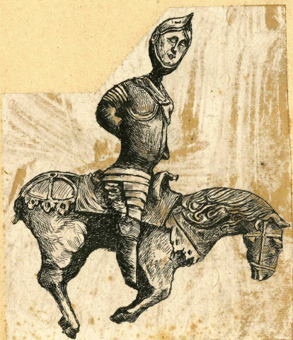 "Saint Georges terrassant le dragon".