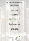 Naissances (1869-1881)
