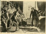 "490. - Corrèze. - Brive. - Assassinat du maréchal Brune - Tableau de J.-J. Scherrer".