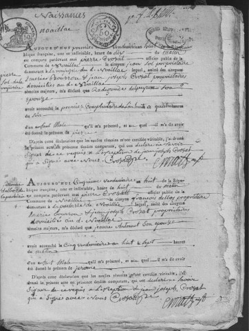 Naissances (1800-1842)