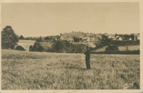 Bugeat : "La Corrèze touristique - Bugeat - Le pont sur la Vézère".