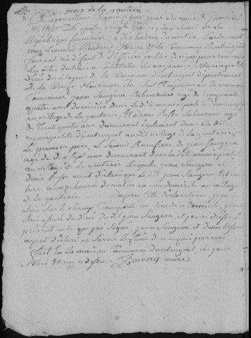 Décès (1793-1802)