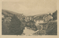 Tulle : "96 Tulle - Les bords de la Corrèze.".