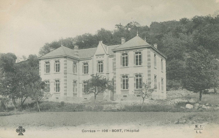Bort-les-Orgues : "Corrèze - 106 - Bort, l'Hôpital".
