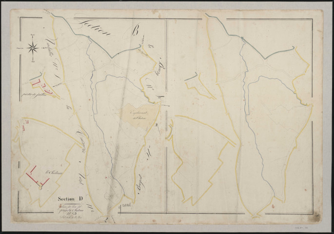 Section D3 du pré du Château