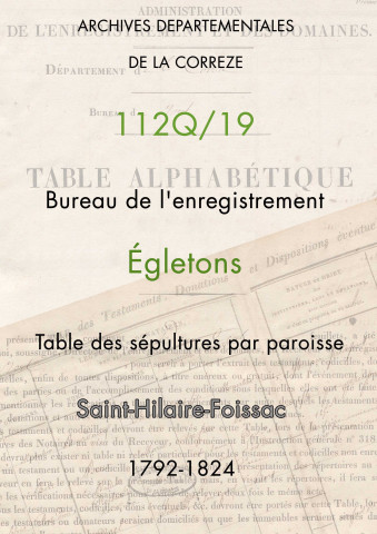Paroisse de Saint-Hilaire-Foissac