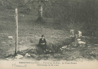 Masseret : "Benayes (Corrèze) - Fontaine St-Eloi - La Font-Faure - Pélerinage le 24 juin".