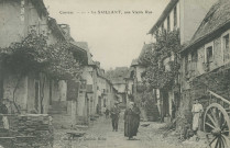 Voutezac : "Corrèze - 11 - Le Saillant, une vieille rue".