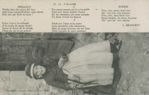 Folklore : "15 La Fialaira". Paroles de chanson de Léon Branchet.