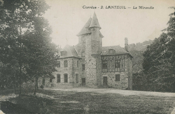 Lanteuil : "Corrèze - 2. Lanteuil - La Miraudie".