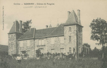 Condat-sur-Ganaveix : "Corrèze - Uzerche - Château de Faugeras".