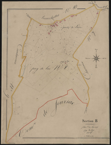 Section B8 de Puy de Bos