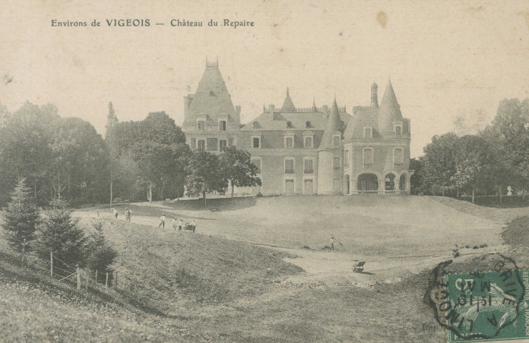 Vigeois : "Environs de Vigeois - château du Repaire".