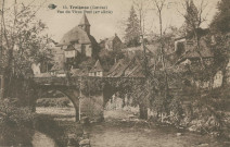 Treignac : "15. Treignac (Corrèze) - Vue du vieux pont (XIe siècle)".