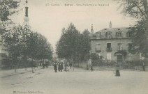 Brive-la-Gaillarde : "177. Corrèze - Brive. - Sous-préfecture et boulevard".