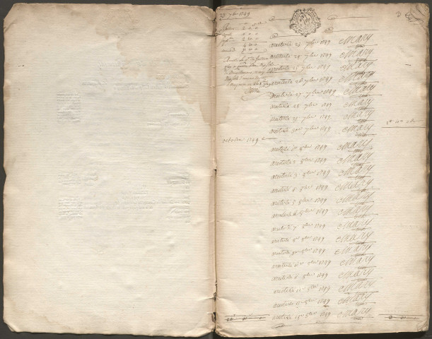 23 septembre 1749-10 février 1753