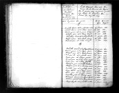 Tables décennales des mariages (1823-1832)