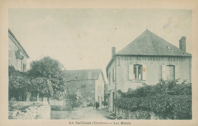 Voutezac : "Le Saillant (corrèze) - Les hôtels".