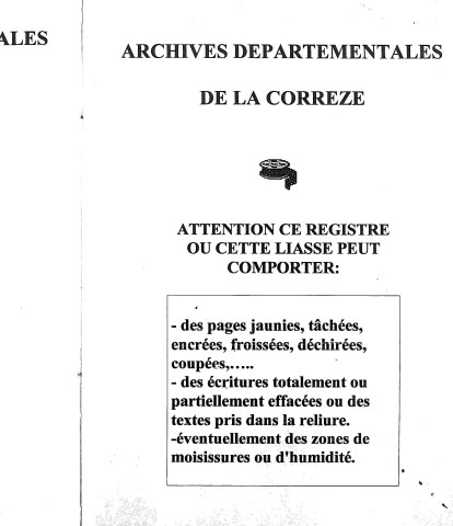 Naissances, mariages, décès (1863-1872)