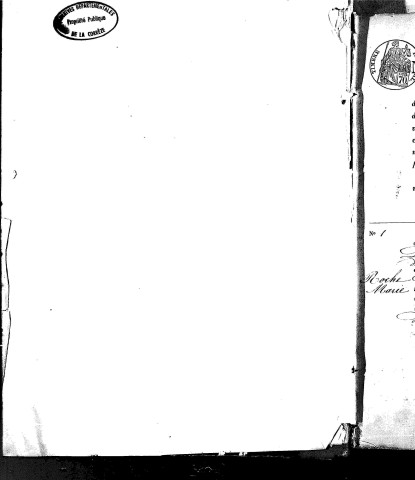 Naissances, mariages, décès (1863-1872)