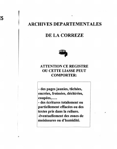 Mariages (1827-1848)