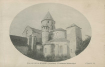 Saint-Robert : "Eglise de St-Robert (Corrèze) - Monument historique".
