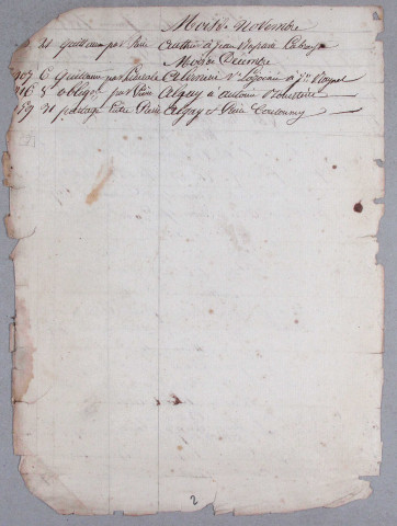 Répertoire chronologique et alphabétique
