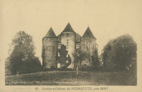 Sarroux : "60 Corrèze . Château de Pierrefitte, près Bort".