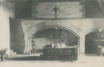 Aubazine : "Corrèze - Aubazine - Abbaye cistercienne ( XIIe siècle) - La cuisine".