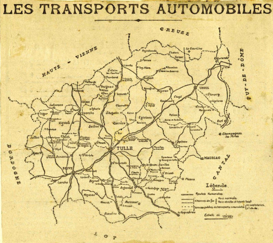 "Les transports automobiles".