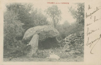 Lamazière-Haute : "Dolmen de la Corrèze".