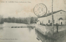 Larche : "Corrèze - 10 - Larche, l'usine et les bords de la Vézère". "Lachèze et Cie".