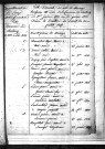 Tables décennales des mariages (1813-1822)