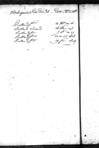 Tables décennales des décès (1803-1812)