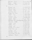 Tables décennales des naissances (1903-1912)