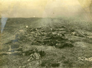 Blamond (Meurthe-et-Moselle) : 14 enfants fusillés, dont le 92ème régiment territorial a retrouvé les corps.