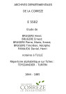 Répertoire alphabétique sur fiches : Teyssandier-Turpin