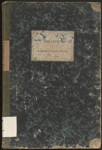 Délibérations du conseil municipal. 7 mars 1869-21 janvier 1878