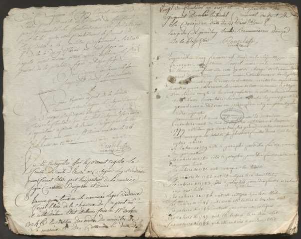 Délibérations du conseil municipal. 16 novembre 1803-10 mai 1824