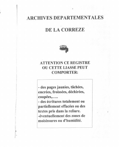 Naissances, mariages, décès (1863-1872)
