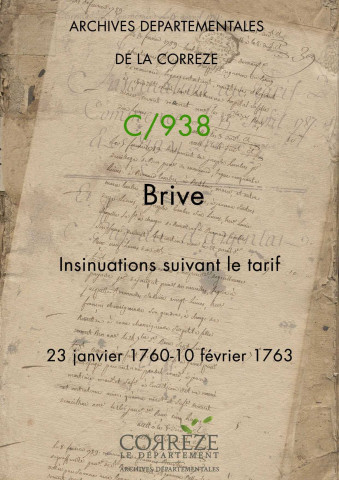 23 janvier 1760-10 février 1763