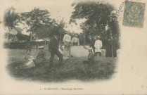Clergoux : "5. - Clergoux - Ramassage des foins".