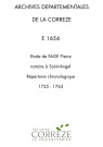 Répertoire chronologique : 1755-1763