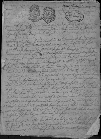 Naissances, mariages, décès (1793-1801)