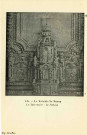 "12. - Le retable de Naves. Le Tabernacle : Le Pélican".