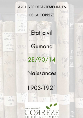 Naissances (1903-1921).