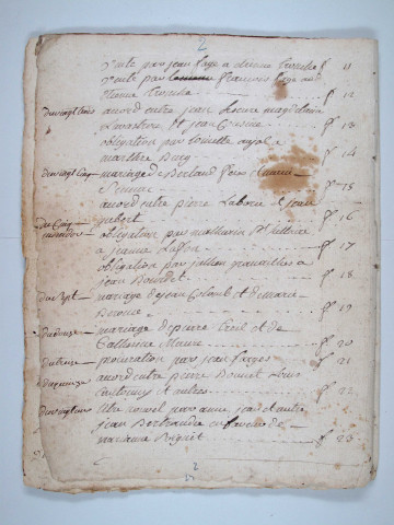 12 floréal an V-8 janvier 1812